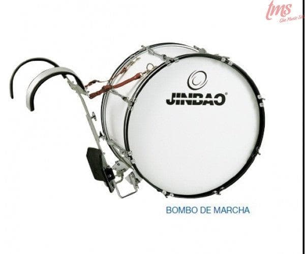 Bombo Jinbao Marcha Blanco Jbmb-2212