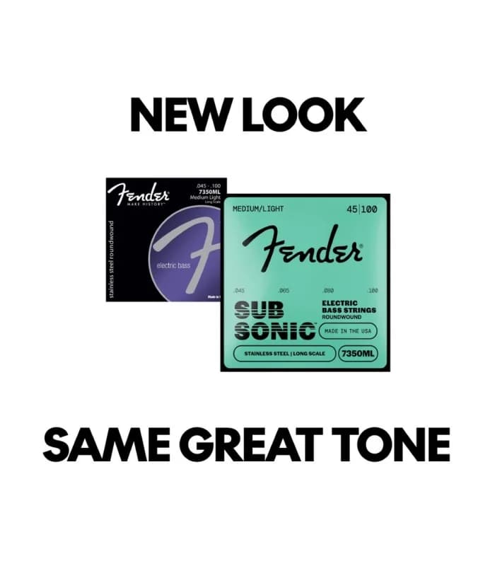 FENDER STNLS STL RW LS 7350ML 45-100 CUERDAS PARA BAJO ELECTRICO 4
