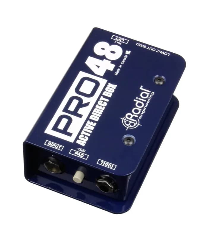 Caja directa activa Radial Pro 48 de 1 canal y 48V 5