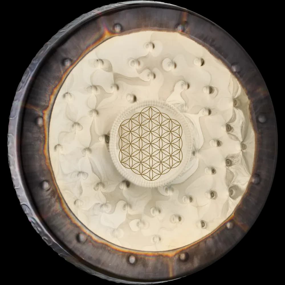 GONG SOUNDSCAPE DE 22" FLOWER OF LIFE