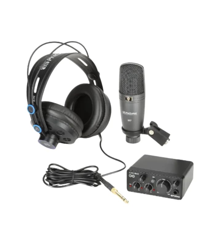 KIT ESTUDIO PRESONUS AUDIOBOX GO CREATOR 6
