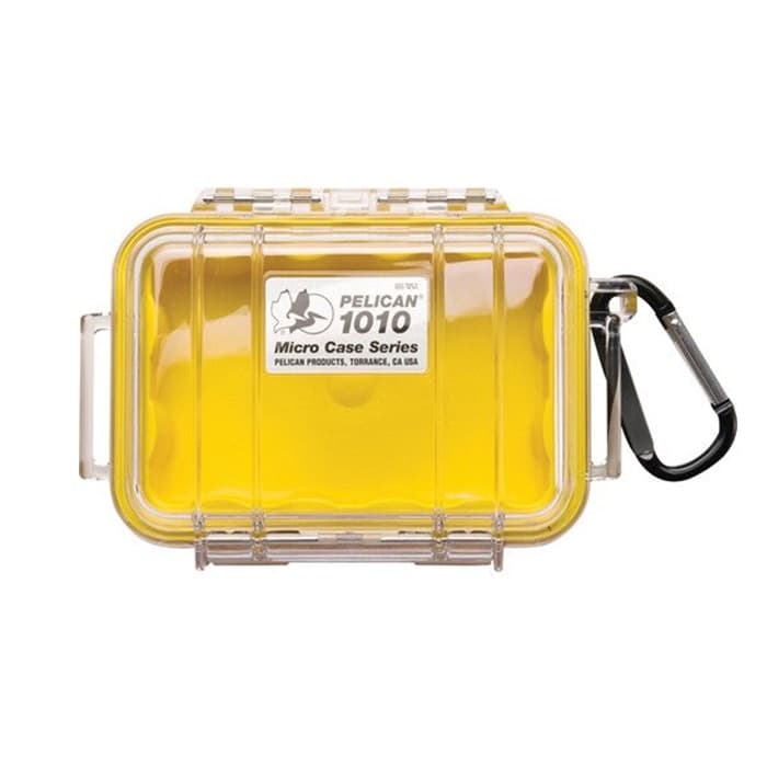 MICRO ESTUCHE PELICAN 1010 AMARILLO/TRAN