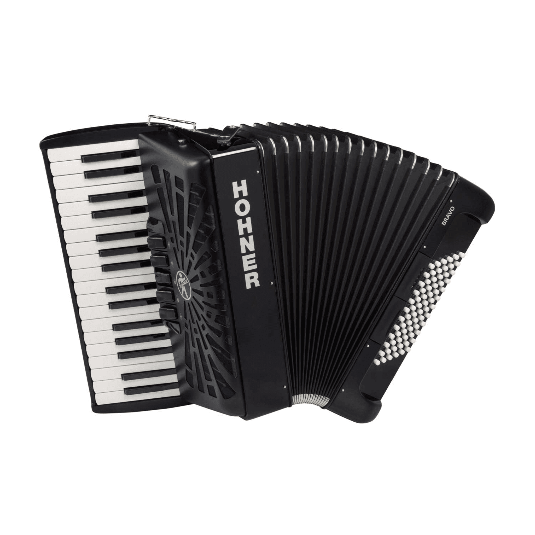 ACORDEON HOHNER BRAVO III NEGRO 72 BAJOS