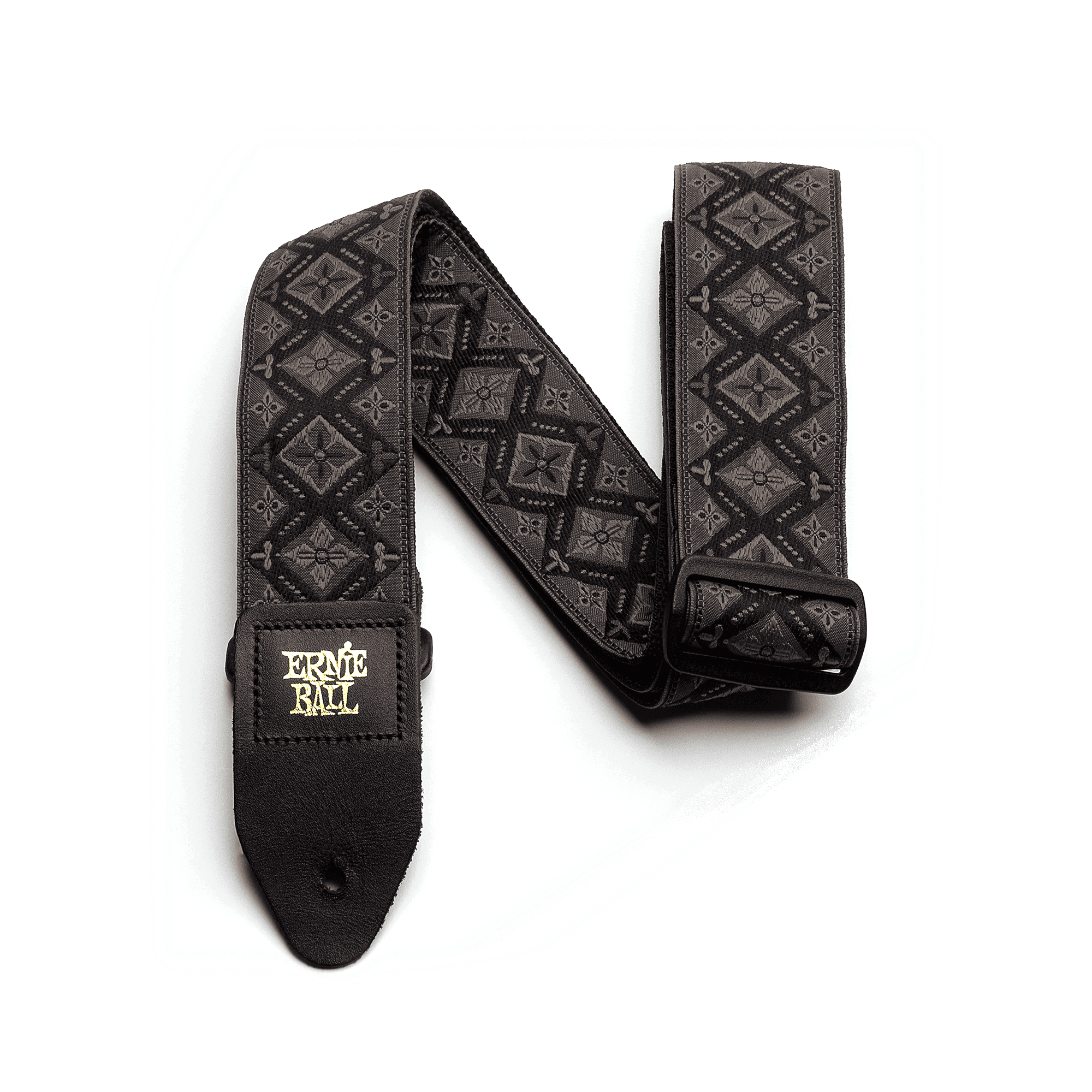 Correa Ernie Ball Guitarra Y Bajo P04093 Regal Black
