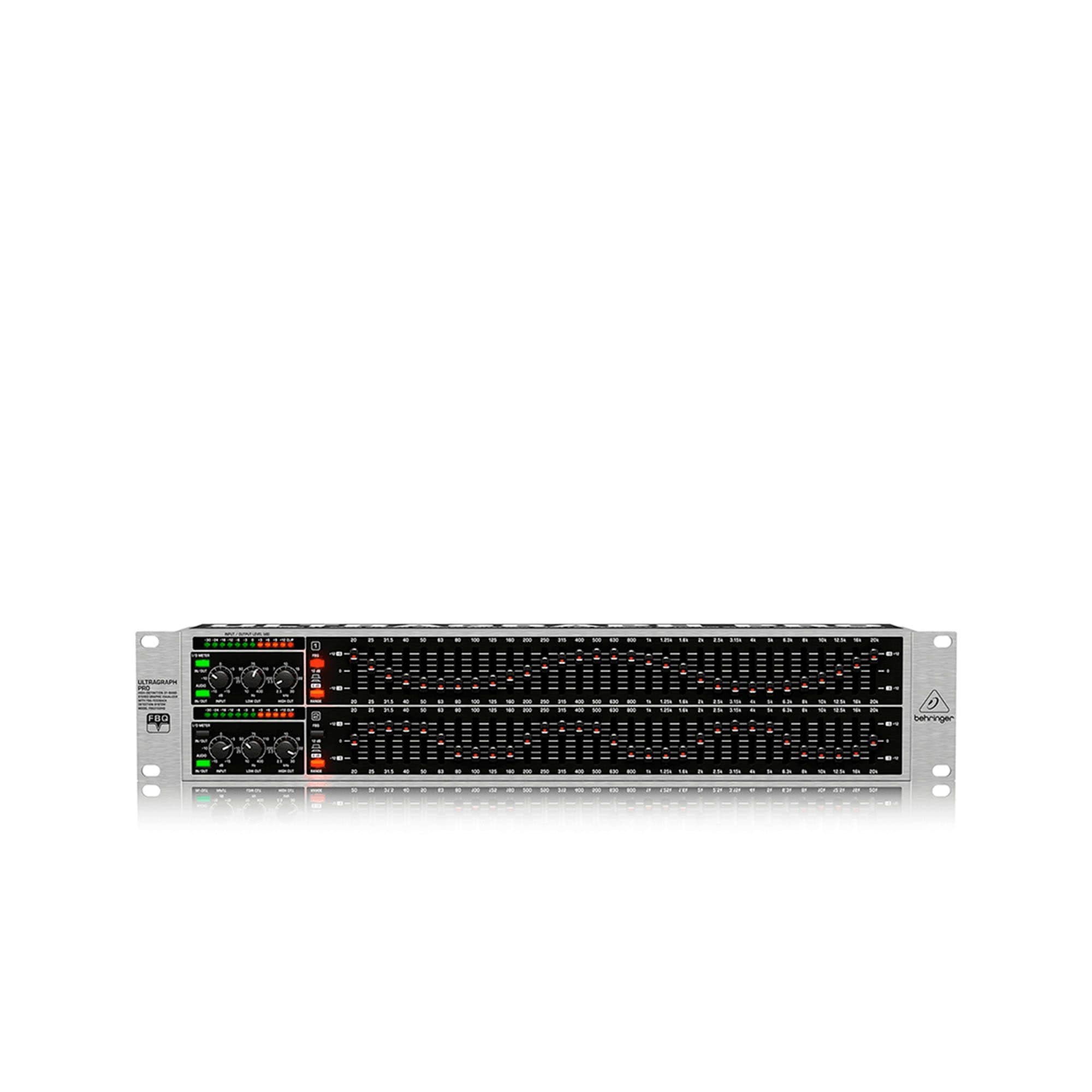 Ecualizador FBQ3102HD BEHRINGER gráfico