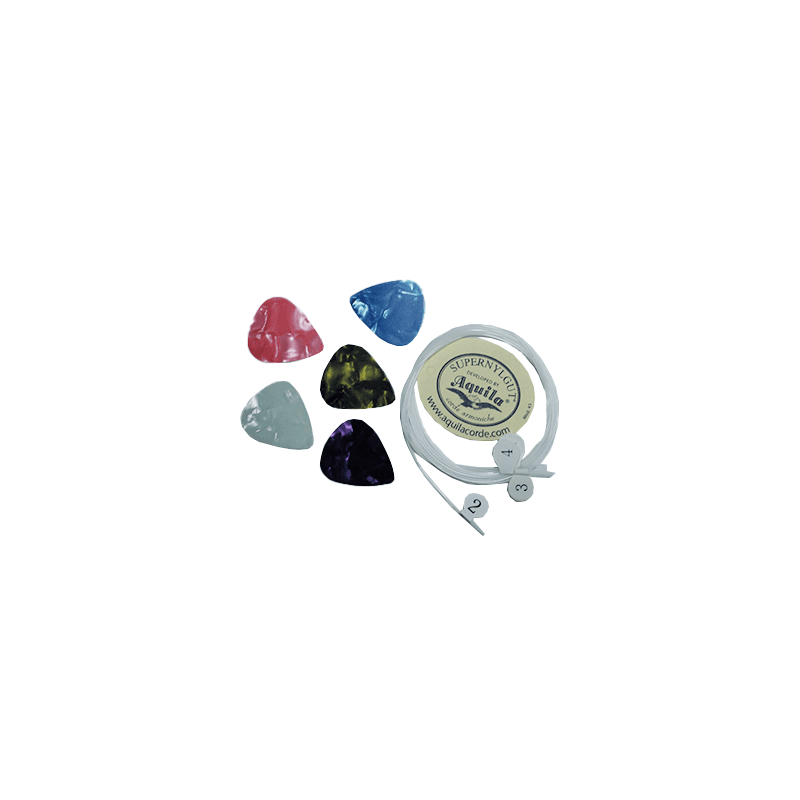CUERDAS AQUILA PARA UKELELE TIPO SOPRANO S-A01UK