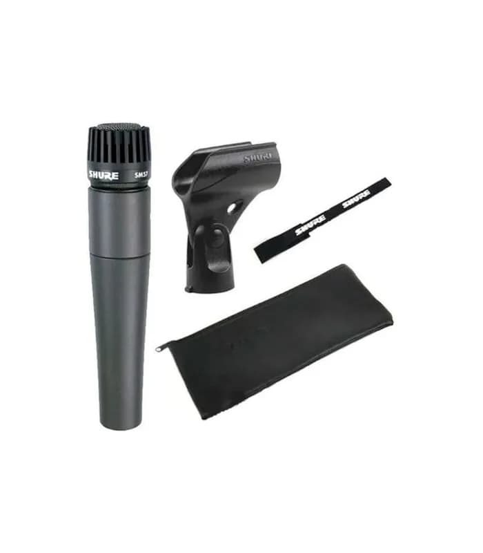 MICRÓFONO SHURE SM57-LC DINAMICO INSTRUMENTO 3