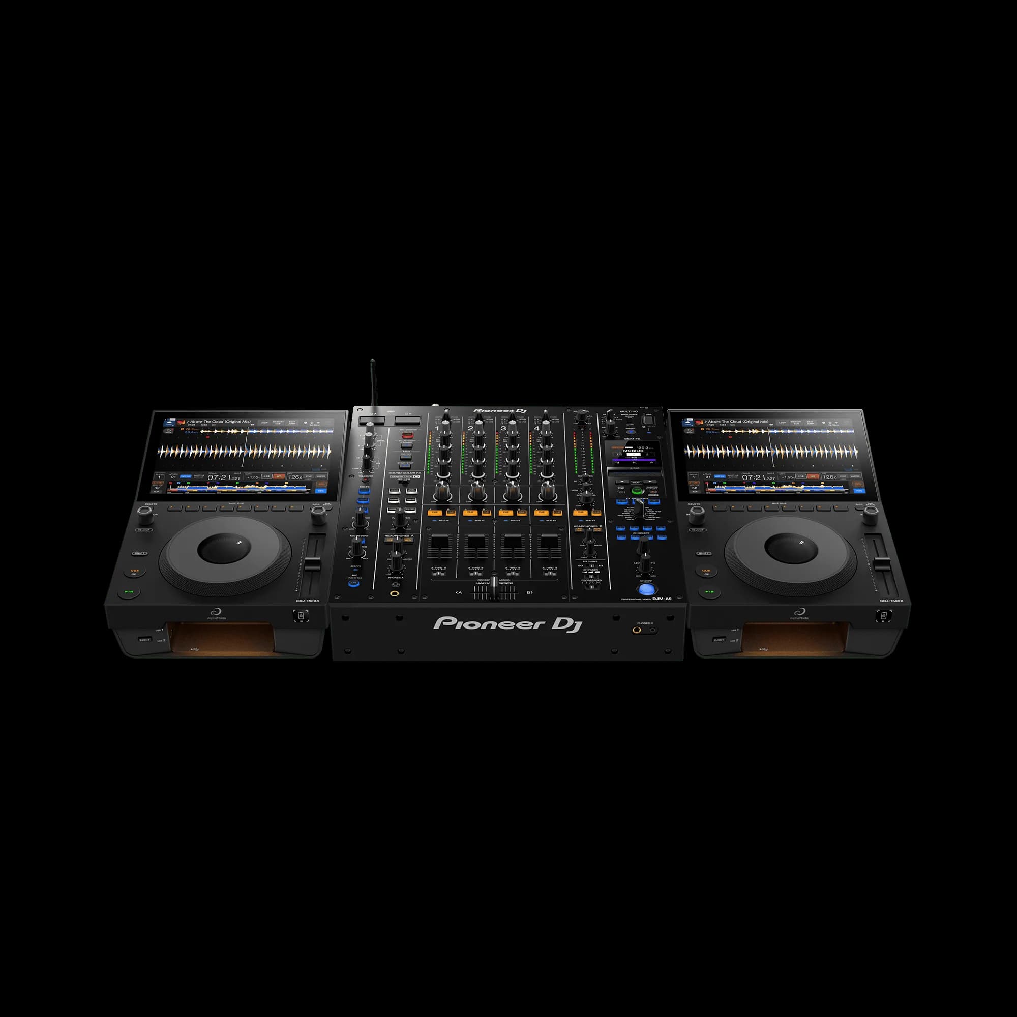 Reproductor DJ AlphaTheta CDJ-1500X 10.1” Wi-Fi Streaming 2