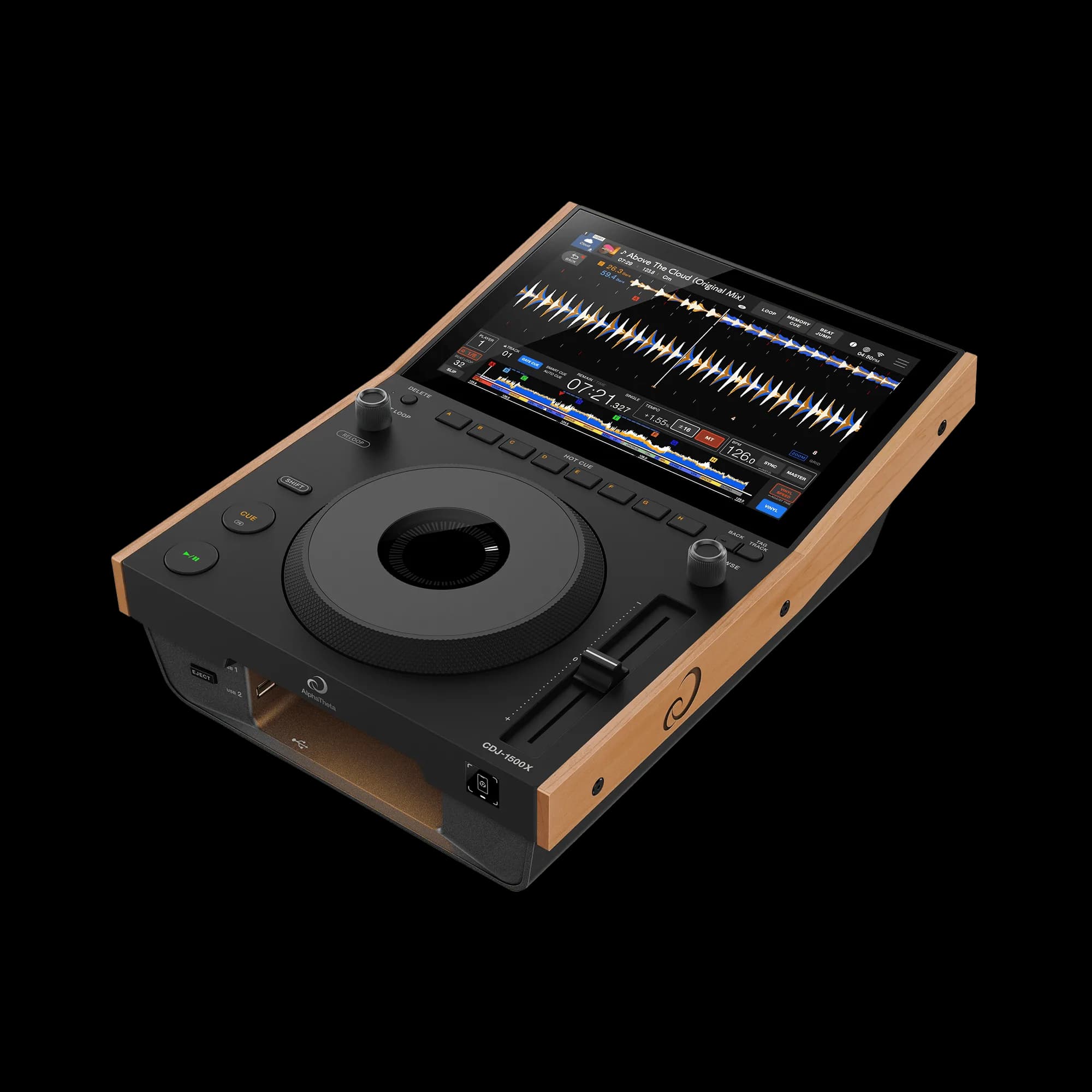 Reproductor DJ AlphaTheta CDJ-1500X 10.1” Wi-Fi Streaming 4
