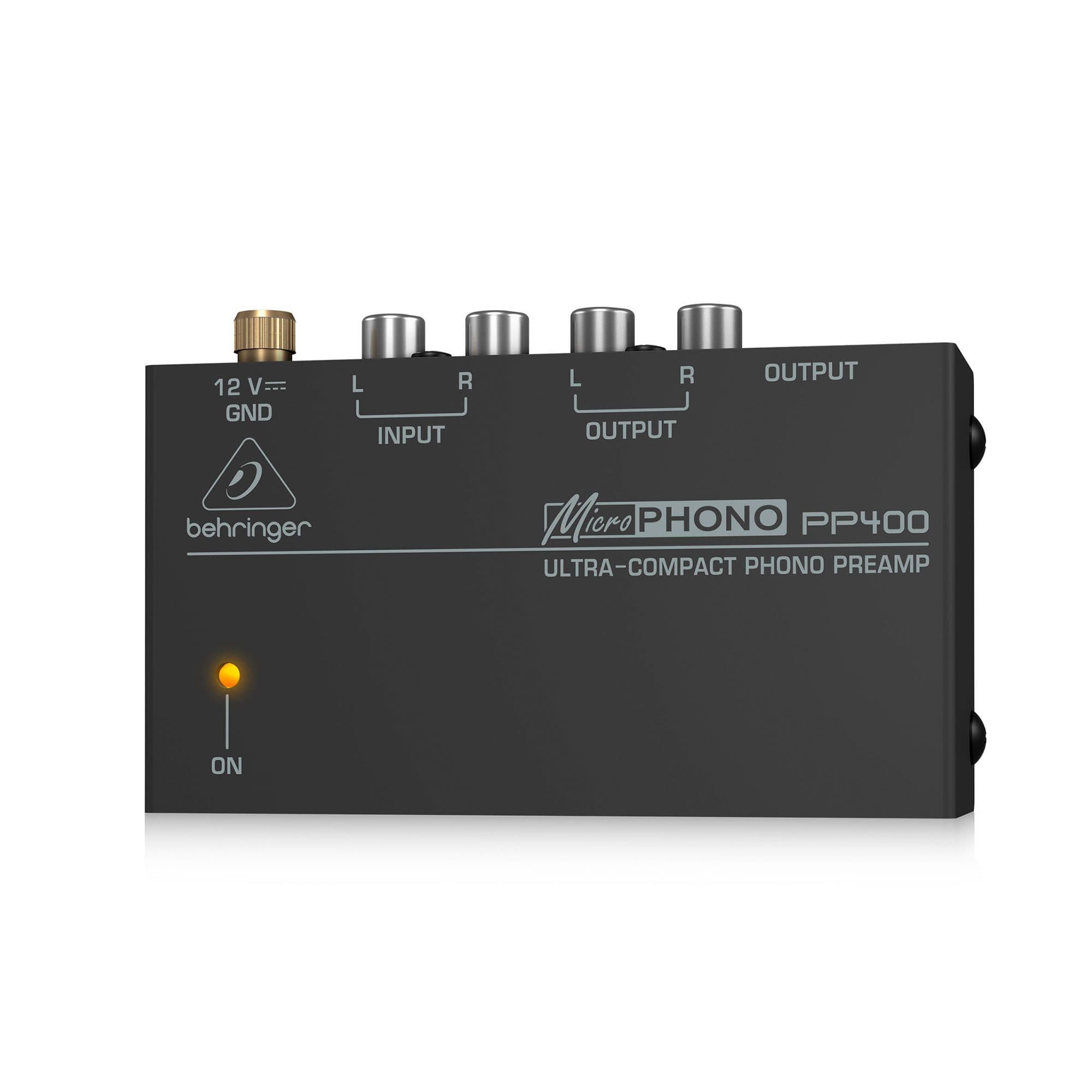 Preamplificador PP400 BEHRINGER para tornamesa